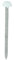 White 40mm Poly Top Pins (Pack of 50) UPVC Nail Polymer Headed Pin