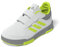adidas Tensaur Hook And Loop Shoes, Sneaker Unisex - Bambini e Ragazzi, Ftwr White Lucid Lemon Grey Three, 35.5 EU