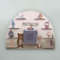 hellomini Tonie Regal Mädchen mit Wunschnamen - Personalisiertes Toniebox Regal fürs Kinderzimmer - Regal Tonie Figuren Mädchen - Toniebox Aufbewahrung (Waldtiere Druck)