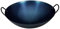 Sharplace Sartén Wok de Hierro, Sin Recubrimiento, Liviana, Tradicional, Redonda, Doble Asa, Sartén para Estofar Y Fuego, Wok, 50cm