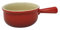 Le Creuset Stoneware 16-Ounce French Onion Soup Bowl, 16 oz, Embossed Cerise (Embossed Cerise)