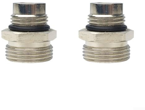Advokingtap 2/5pcs Manifold Base Pipe Connectors Temperature Resilience For Underfloor Heating Applications Enhancing The Overall Efficiency Of Your Heating Setup(2pcs)