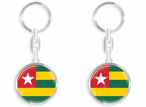 daged Togo Schlüsselanhänger Schlüsselschmuck 3D Effekt + Aufkleber - RD