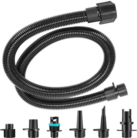 20PSI High-Pressure Electric SUP Pump with Auto Shut-Off, 13500mAh Battery & 12V Car Power, Portable Air Pump for Paddle Boards, Kayaks, Inflatables (Corrugated Tube)