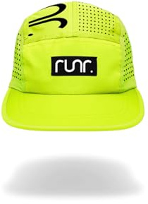 RUNR Lumos Reflective Technical Running Hat - Electric Yellow