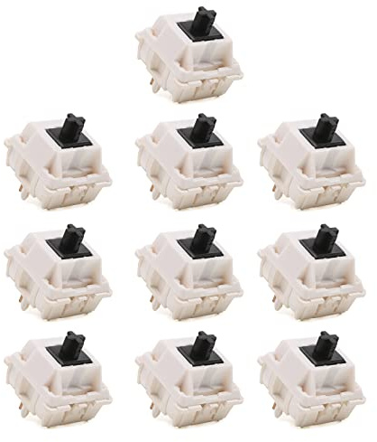 Watreketal Keyboard Switch 5pin Black Jade/Machanical Keyboard Switch for Gaming Keyboards Similar to Holy Panda Everglide Dark Jade Switches