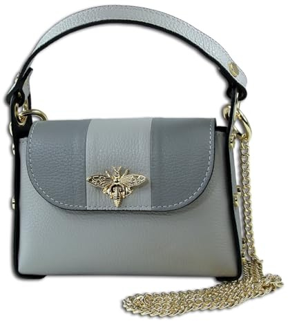 Toscanto Tasche grau hellgrau Leder OTT833UKK