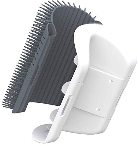 3.0 Más Suave Cepillo de Esquina Masaje Para Gatos con Hierba Gatera, Cat Self Groomer con Catnip, Cat Corner Groomer, peine rascador de esquina de pared, cepillo de masaje de aseo, 1 unidad