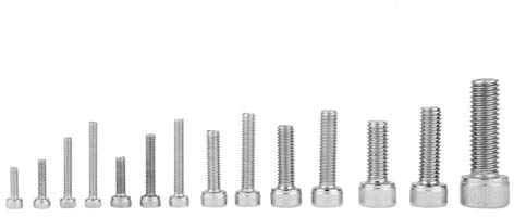 135 stücke Sechskantschraubensatz Innensechskant Schrauben Set M2.5 M3 M4 M5 M6 M8 304 Edelstahl