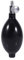 DEWIN Sphygmomanometer Bulb, Ersatz Blutdruck Birne Ersatz Schwarz Manual Inflation Blutdruck Latex Bulb mit Entlüftungsventil