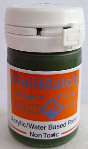 Railmatch 2631 SR Dark Olive Green Acrylic Paint 18ml Pot