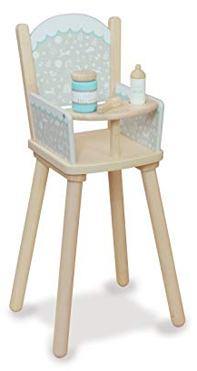 Indigo Jamm Petworth Doll furniture high chair designed for Children aged 18 months +