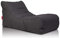 Ecopuf Wetterfester Outdoor Sitzsack Master Chaise Longue - Sitzsack mit Staufach und Griff - Wasserfester Stoffsack - Entspannungssessel - Wohnungseinrichtung - 115x65x60cm, Grau M11