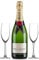 Moet & Chandon Brut Champagne 75cl & 2 x Champagne Flutes - Ideas for Birthday, Thank You, Wedding Anniversary, Business and Corporate