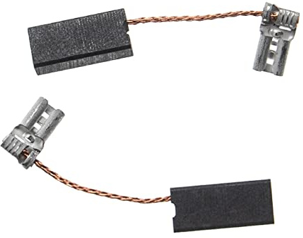 vhbw 2x Kohlebürste 17,2 x 8 x 5 mm kompatibel mit Berner BBH 4-30 Elektrowerkzeug