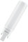 OSRAM DULUX D/E 13 Lámpara LED para casquillo G24Q-1, 6 vatios, 600 lúmenes, blanco cálido (3000K), giratoria, sustituye a la lámpara Dulux convencional de 13W