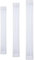 60Watt 5FT 150cm Non Flickering Fitting Commercial Batten Tube Strip Light 5904 Lumen Slim Cool White 7000k Integrated Linear for Offices Ceiling Garage