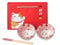 Lot de 2 bols à riz de style chinois - Fortune Cat
