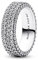 PANDORA Timeless Pavé Triple-row Ring 192634C01-48