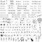 COLOFALLA 3 Blätter 130+ Temporäre Tattoos - 2 Wochen Schriftzug auf Deutsch zum Aufkleben - Fake Klebetattoos Kleine Mustern Inspirierende Sprüche für Frauen Mann