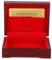 Scatola di Legno da Poker, Porta Carte da Gioco, Scatola di Legno Per Carte da Gioco di Poker in Lamina D'oro, Scatola di Immagazzinaggio Per Carte da Poker in Legno Decorativo Per Feste(marrone)