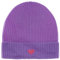 Zwillingsherz Grobstrick-Wintermütze aus 100% Kaschmir - Hochwertige Unisex Strickmütze Herz Patch für Damen Jungen Mädchen - Hat – One Size – Cashmere – warm & weich im Frühjahr Herbst & Winter