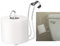 Porte-papier toilette, support pour réservoir de papier toilette (chromé)