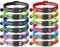 SereneStock Reflective Cat Collars with Bells- Quick Release Cat Collar- Adjustable to Fit All Cats- Breakaway Safe Kitten Collar (12 Pack) (Mix Color)