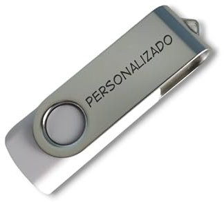 Memoria USB 32GB 64GB Personalizable con Bolsa Regalo, Regalo Original, Pendrive Llavero (E1 32GB)