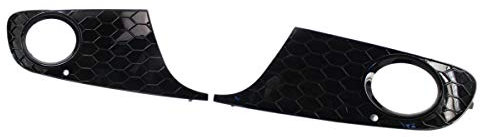 Karriter 1 Paar Nebelscheinwerfer-Abdeckungen, Nebelscheinwerfer-Gitter für Golf 6 VI MK6 2009–2013 5K0853665 5K0853666