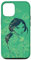 Hülle für iPhone 15 Disney Prinzessin Mulan und Mushu Grün