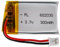 Batterie Lipo 3,7 V, 3,7 V 300 mAh 602030 lithium-polymère avec connexion 2P-PH avec pas de 2,0 mm