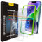 JESOHO Screen Protector for iPhone 13 Pro Max/14 Plus [6.7 Inch], Colorless Anti-Blue Light Tempered Glass Films, Eye Protection,9H Hardness, No Bubbles, Case Friendly Easy Installation Kit, 2 Pack