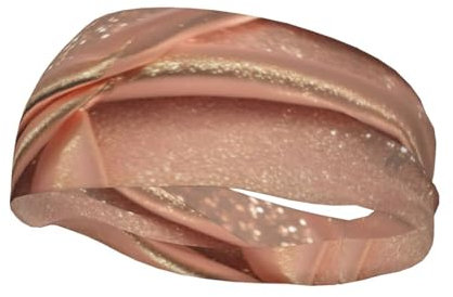 Capelli Fasce Sport Rose Gold Glitter Print Sport Fasce Capelli Traspirante Sports Sweatband Antiscivolo Fasce Per Capelli Per Running Trekking Uomini