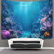 ZBOLI Blue Meer Wandteppich Wandtuch Wandbehang Tapestry Tapisserie Wanddekoration Bunt Fisch Wandkunst Wandtücher 100cmx150cm