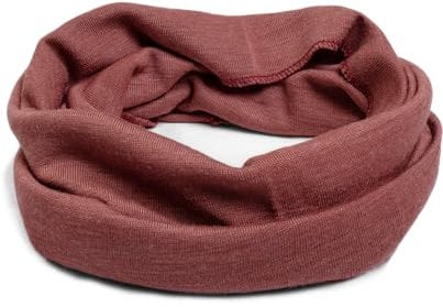 Engel Natur Schlauchschal, 70% Wolle, 30% Seide, für Damen und Herren (Kupfer)