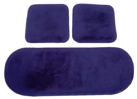 Goowafur Winter-Autositzkissen, Sitzkissen für Auto | Warmes Sitzkissenset für die Vorder- und Rückseite - 3X verschleißfestes Autozubehör, verdickte Autositzbezüge zum Pendeln