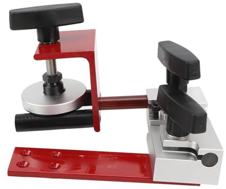 Alomejor Compoundbogen-Montageschraubstock, Bogenschießen-Bogenwartungszubehör, mit Saitenwechsler-Stützrahmen für Präzision