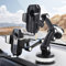 YUANQI Car Phone Holder for Cars Dashboard Windscreen Desk, Automobile Cradle 360° Rotatable Stand One Button Release Automobile Cradle for iPhone 12 Pro Max 1TB