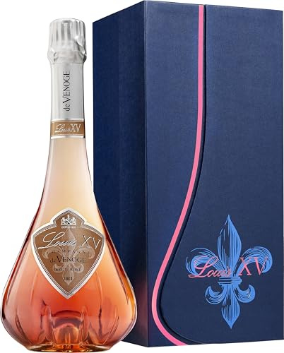 De Venoge Louis 15 Rosé Champagner, Jahrgang 2012, Brut, 750ml, Chardonnay-Pinot Noir Cuvée