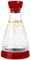 Tefal Flow Friends Karaffe, Kunststoff, Rot, 14 x 14 x 26,5 cm