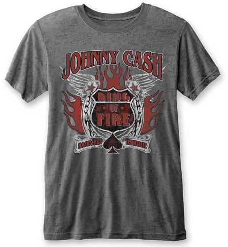 T-Shirt # S Grey Unisex # Ring of Fire