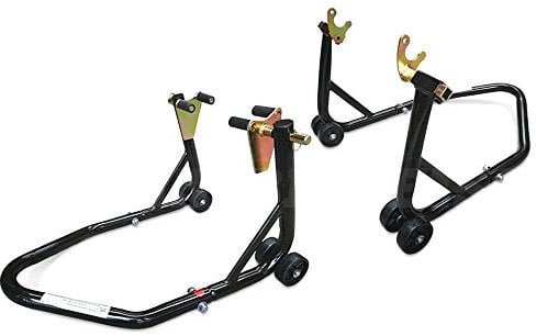 Motorrad Montageständer Set für alle KTM. Sehr robust. In der Breite verstellbar