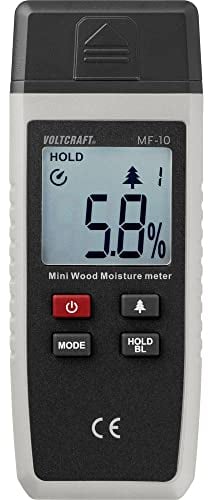 VOLTCRAFT MF-10 Materialfeuchtemessgerät Messbereich Holzfeuchtigkeit (Bereich) 2 bis 40%
