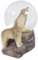 PIA International Glitzerkugel Wolf Schneekugel Tier Tiere Schneekugeln Wölfe