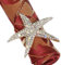 Joyindecor Serviettenringe mit Seestern-Motiv - Set mit 6 Strass-Steinen, für Hochzeit, Party, Strand, Tischdekoration