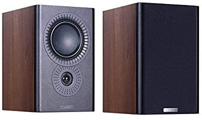 Mission LX-2 MkII Walnut Shelf or Stand Speakers (LX-2, Walnut)