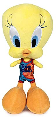 Play by Play Looney Tunes Space Jam 2 - A New Legacy Kuscheltier versch. Plüsch Figuren 32-40cm Kinofilm 2021 ORIGINAL Stofftier (Tweety)