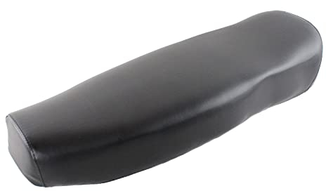 Sitzbank schwarz glatt hochwertiges Kunstleder wasserdicht Simson S50 S51 S70