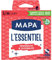 MAPA - L'Essentiel - Gants Fins en Latex naturel Poudrés - Sensibilité et Flexibilité - Boîte de 100 gants - Taille S/M, Blanc